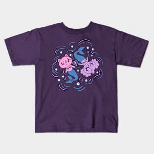 MerPup and Purrmaid Kids T-Shirt